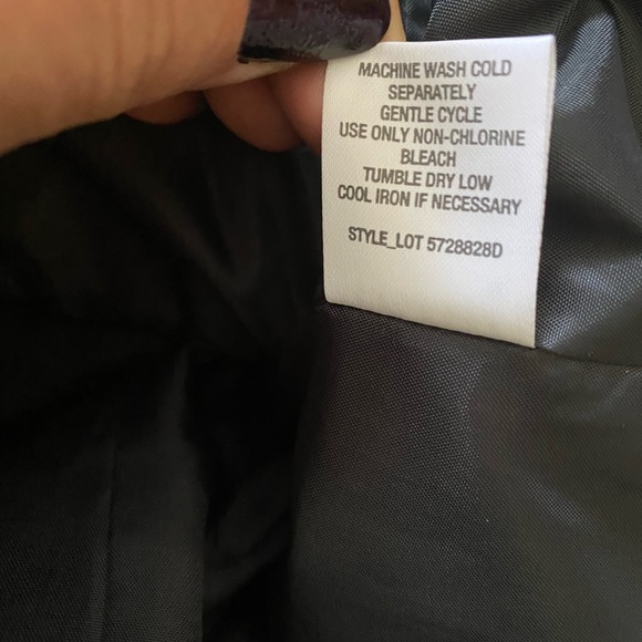 Roz & Ali women’s Navy Quilted Jacket, M - Picture 7 of 11